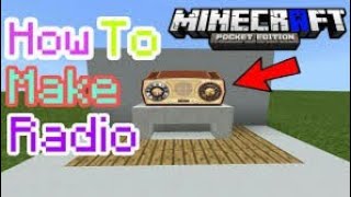 Minecraft:How to make a radio (no mod or addons) screenshot 2