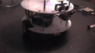 JQ-Robotics. Rondo Robot. Ultrasonic sensor PING Test