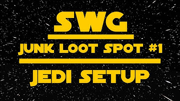 Junk Loot Farming Spot #1 - Jedi Setup - Star Wars Galaxies: LEGENDS