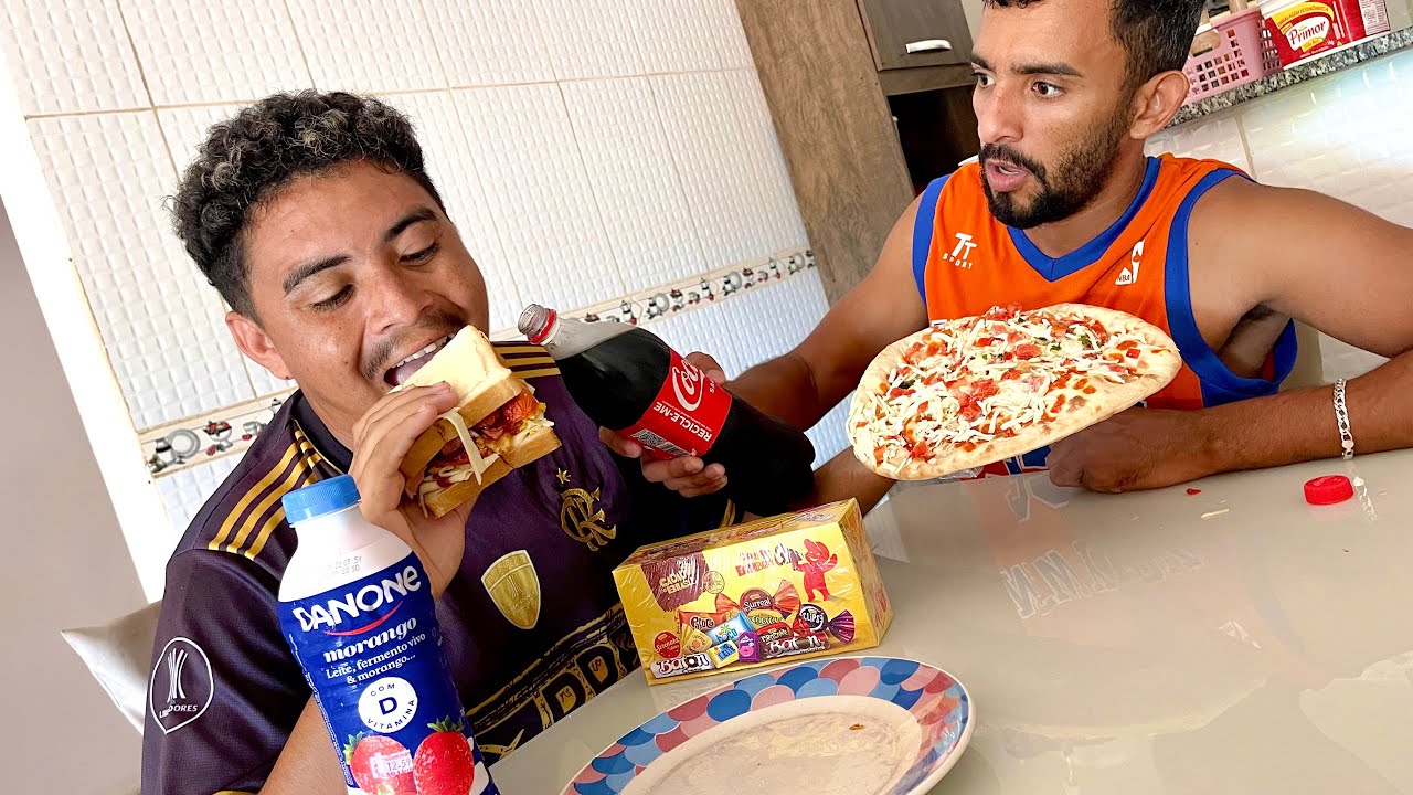 ESSE HOMEM COMEU 10 KG DE COMIDA EM POUCAS HORAS