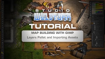Map Building with Gimp - Part 03 - Layers Pallet and Importing Assets