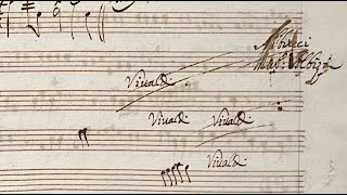 VIVALDI | Violin Concerto RV 257 in E♭ major | Original manuscript