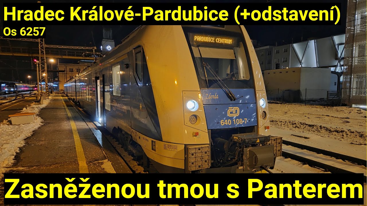 Cabview #29 / Os 6257 / Hradec Králové-Pardubice / strojvedouci.com (4K)