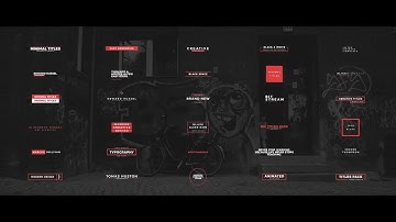 30 Minimal Titles Premiere Pro Templates