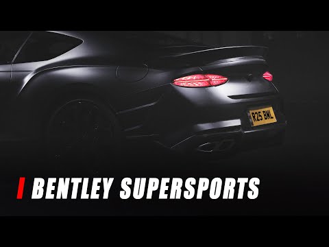 Video till Ny Bentley Continental Supersports snart här