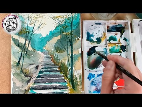 Aprende a Pintar Paisajes con Acuarela: Curso paso a paso para principiantes 5