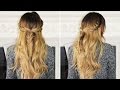 Half Up Half Down Hairstyle for Long Hair