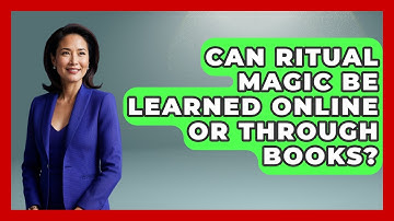 Can Ritual Magic Be Learned Online or Through Books? | Occult Origins Explained News
