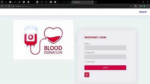 Online Blood Donation Management System | Full Django Project Demo