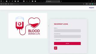 Online Blood Donation Management System | Full Django Project Demo