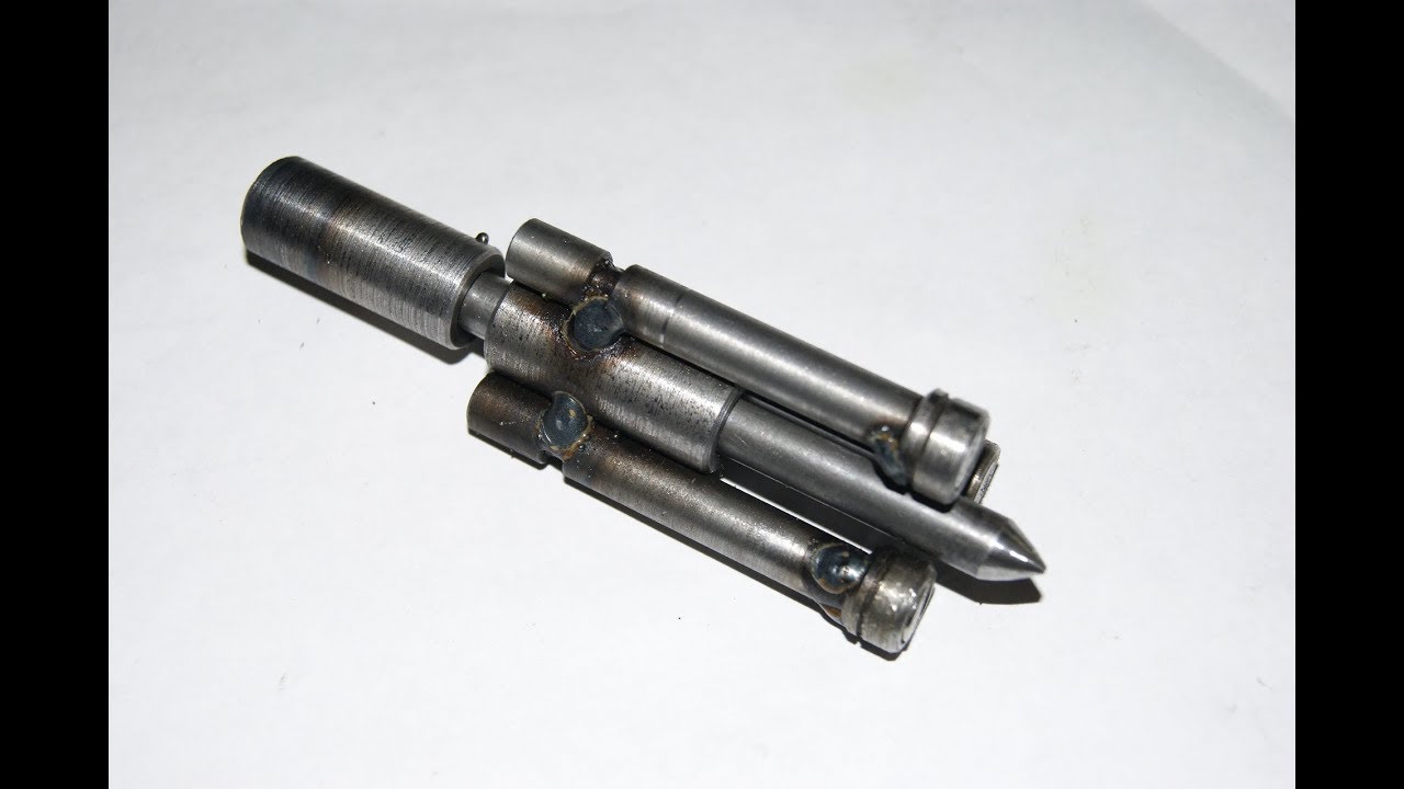 Кернер магнитный своими руками. Homemade center punch. YouTube