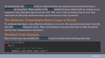 Understanding Async Vue Lifecycles: Solutions for Synchronous Execution