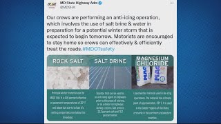 Wet roads for morning commute in Montgomery County