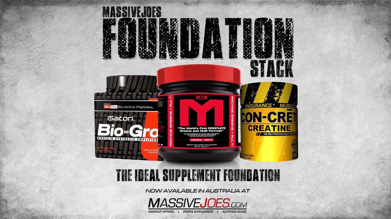 MassiveJoes Foundation Supplement Stack RAW REVIEW