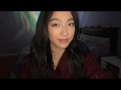 ASMR Gentle Whispers, Personal Attention, Mic Scratching, Mirrored Face Massage, Word Repetition