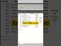 This Excel Trick Will Change How You Search &amp; Sort Data (XMATCH + SORT) #shorts #shortvideo #excel