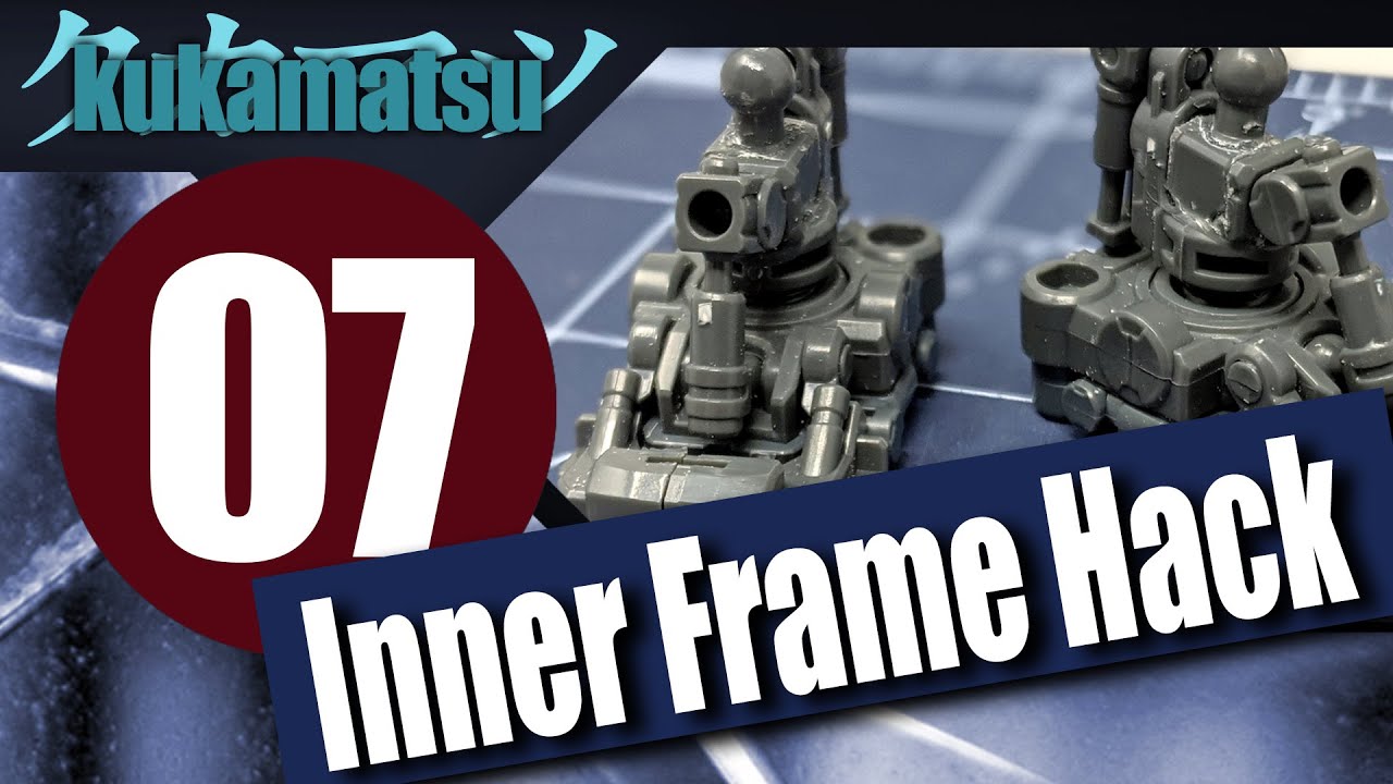 Attaching the Zaku II Foot to the Strike Leg - MG Strike Rouge Gundam - GK01E07