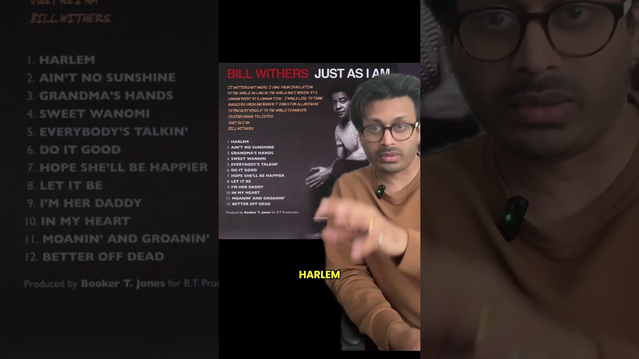 Bill Withers' first album - Just as I am #billwithers