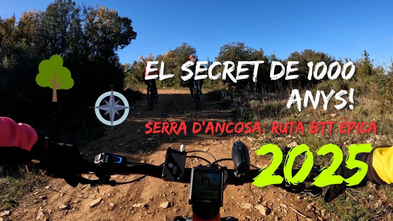 ✅LA RUTA BTT MÉS IMPRESSIONANT de l'Anoia Roure Mil·lenari d'Ancosa VISTES BRUTALS