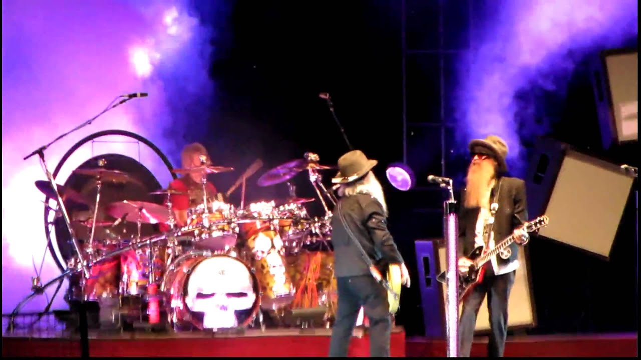 ZZ Top Cheap Sunglasses BIG Music Fest 2010 Zwick's Park