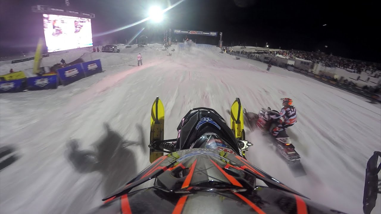 shapes paint GoPro: Tim Tremblay Final 2015 Amsoil Snocross from Mount Pleasant