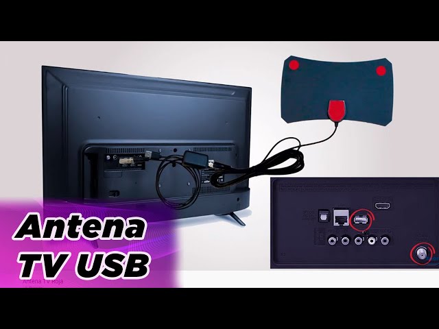 Antena para TV USB ✓ Económica y sencilla para poder ver la televisión▶️  Resultados garantizados 💯% 