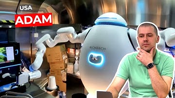 Adam coffee robot - robot barista by richtech robotics (richtechrobotics)