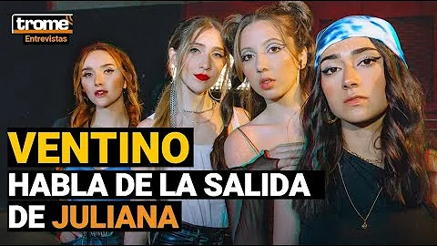 Ventino se pronunci tras la salida de Juliana: "Fu...