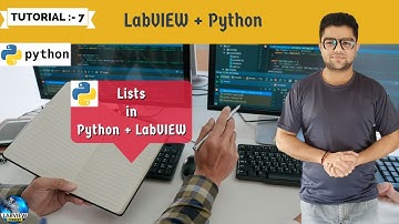 Labview + Python | Tutorial 7 Lists Methods in Python with Labview | LabVIEW + Python Series