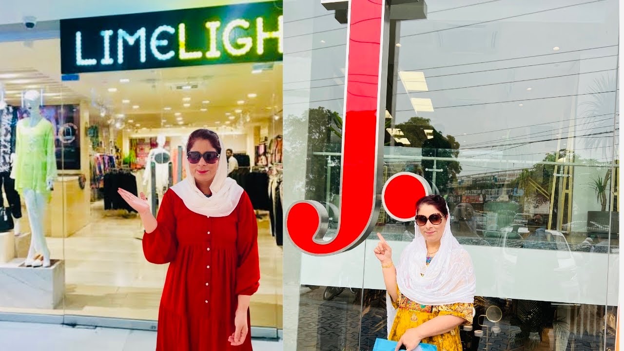 Shopping From Mirpur AJK | Summer Collection 2025 In J . | Limelight , Beechtree Collection Mirpur,