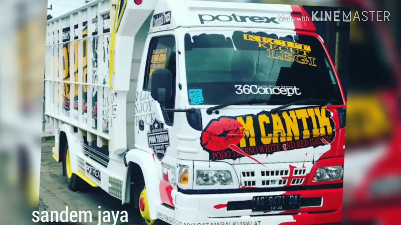 Modifikasi Truk  Isuzu Nmr 71 Minimalis  DESIGNER LAWAS