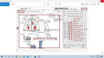 garments design auto cad boke software pattern making systam how to make  jacket pattern