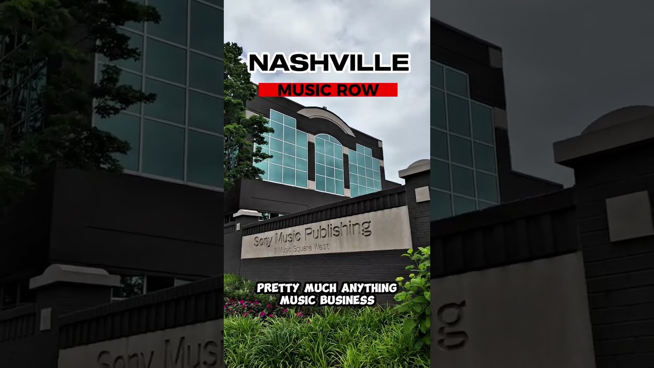 Music Row 🥁 Nashville, Tennessee 