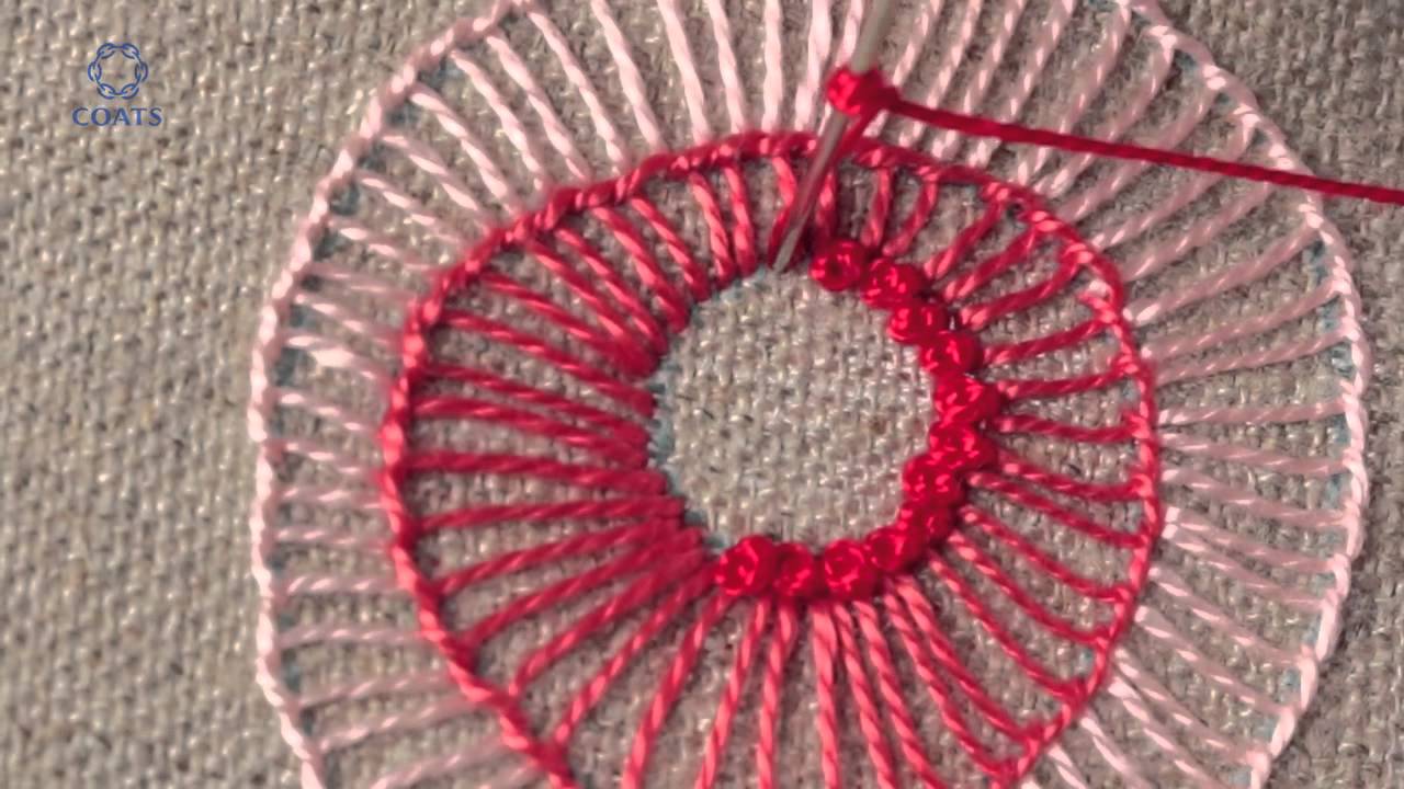 Learn How To Make French Knots Embroidery Beginner German YouTube