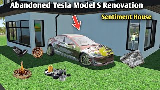 🤯 Renovation Of Abandoned Tesla Model S Found In Sentiment House - Car Simulator 2 Gameplay #gaming  screenshot 4