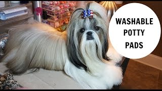 reusable puppy pads diy