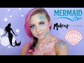 EASY MERMAID HALLOWEEN MAKEUP | Tanner Mann