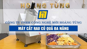 Máy Cắt Rau Củ Quả Đa Năng | Thái Lát, Sợi, Hạt Lựu Nhanh, Đều Đẹp