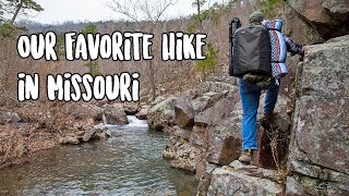 Our Favorite Hiking Spot in Missouri - Lower Rock Creek Trail | Bus Life Adventures Vlog 26