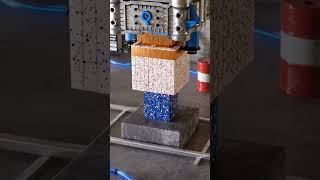 Hydraulic Grid Cutter vs Mystery Stone Block – The Inside Will Surprise You 😱🪨