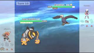 Pokémon Iron Boulder vs Braviary | Random Battle