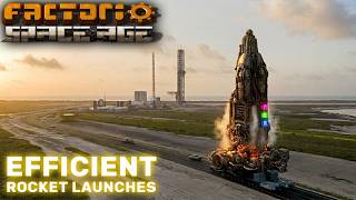 How to Build Space Platforms EFFICIENTLY in Factorio Space Age
