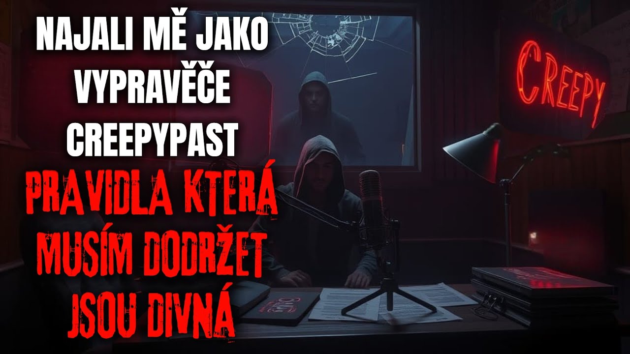 Najali mě jako vypravěče Creepypast, PRAVIDLA která musím dodržet jsou divná - Creepypasta CZ