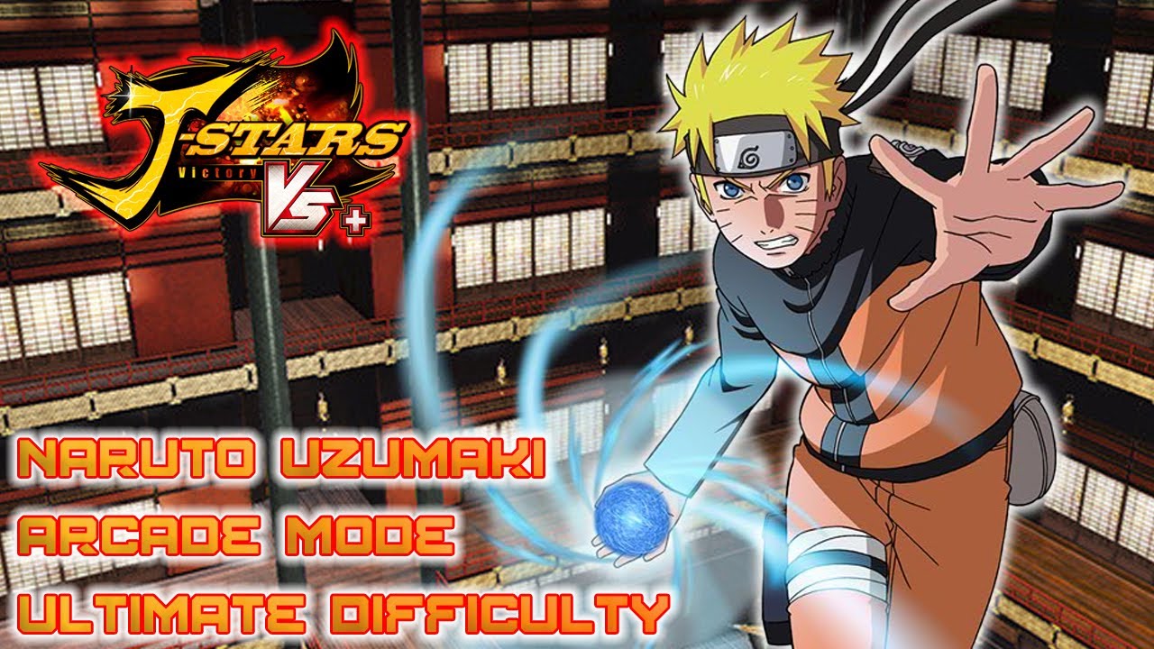 PS4 J stars victory vs+ Naruto Uzumaki Arcade mode:Ultimate difficulty