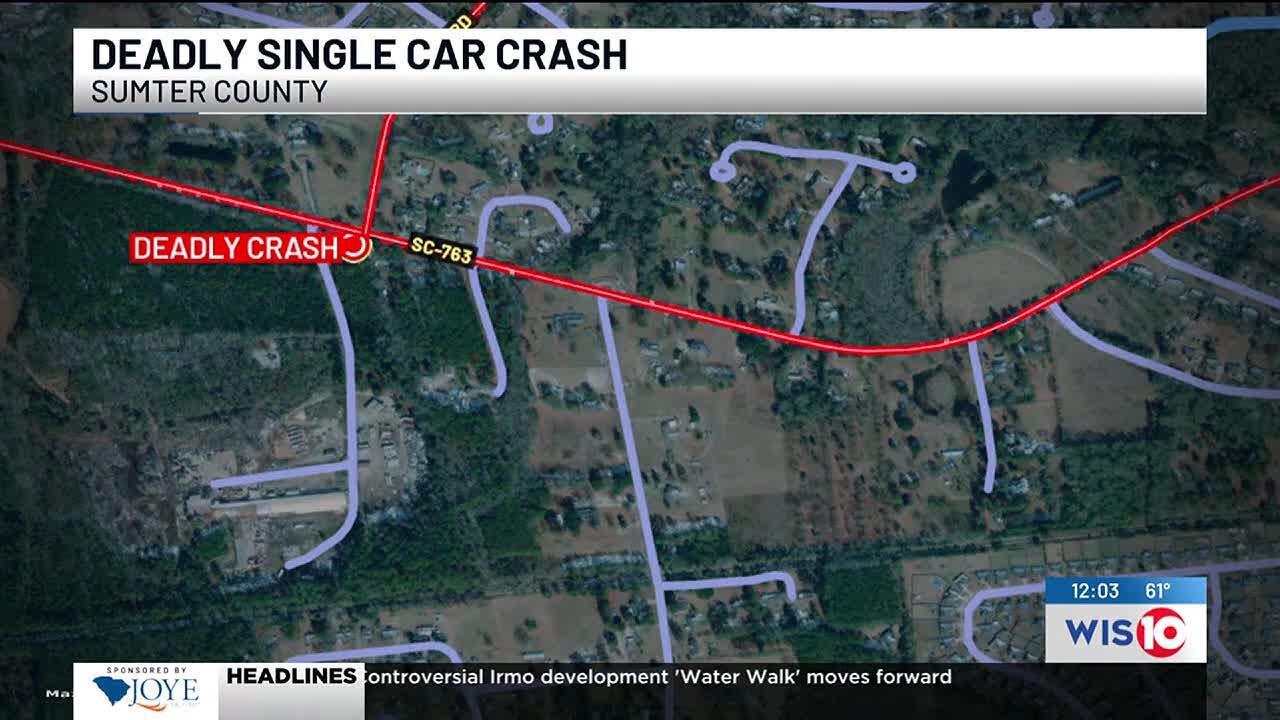 1 dead following Sumter County crash - YouTube