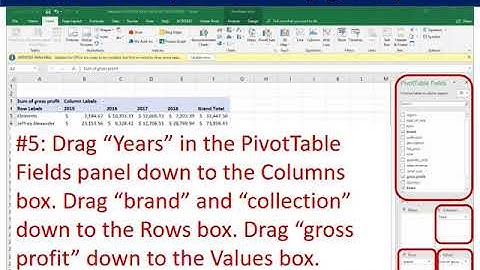 Data analytics tutorial video: Financial Accounting - Gross profit analysis