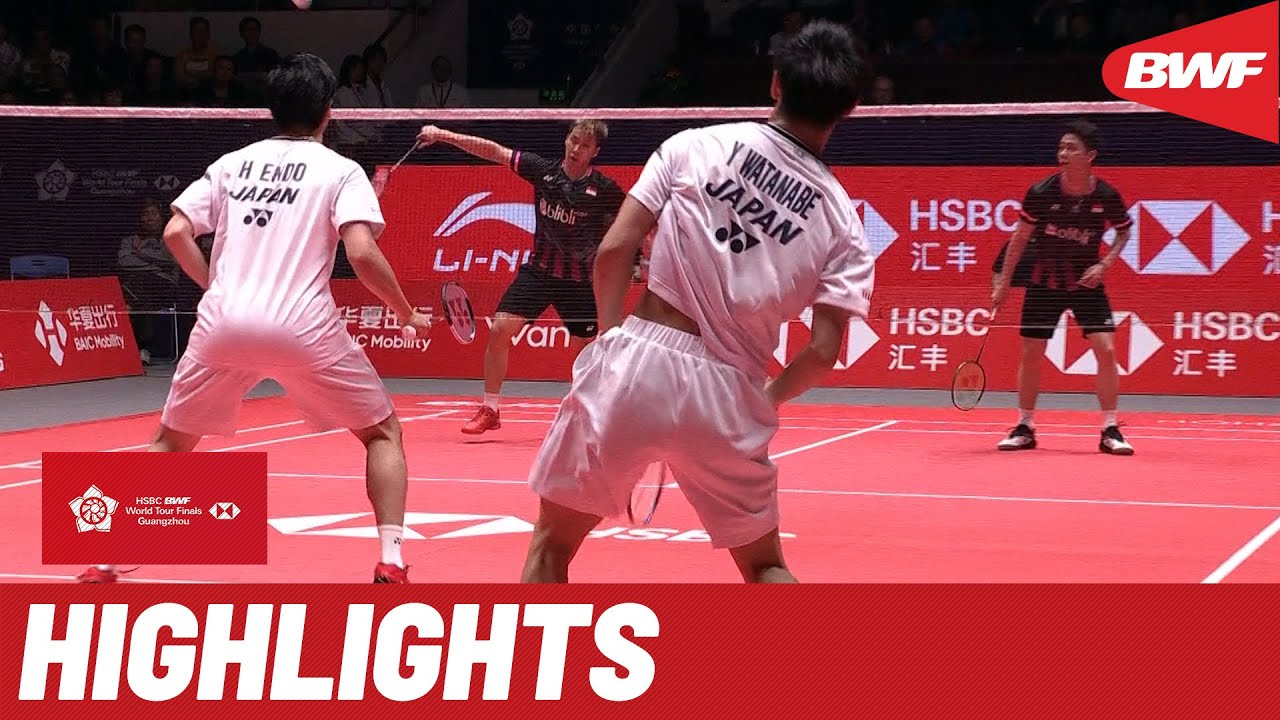 HSBC BWF World Tour Finals 2019 | Semifinals MD Highlights | BWF 2019