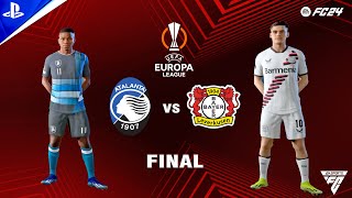 FC 24 - Atalanta vs Bayer Leverkusen - UEFA Europa League 2024 Final | PS5™ | 4K