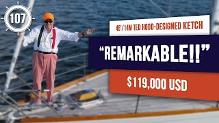 $119,000 - REMARKABLE BLUEWATER sailboat for sale - Hood 46 Ketch - EP 107 #sailboat