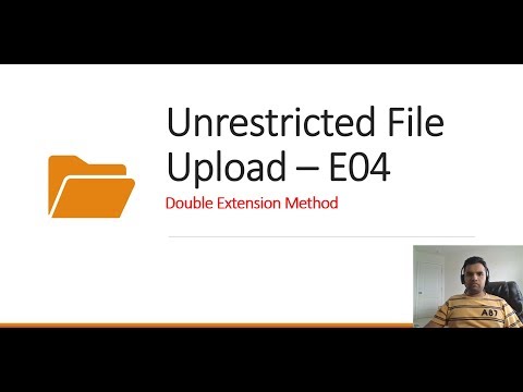 File Upload - E04 | Double Extension Method